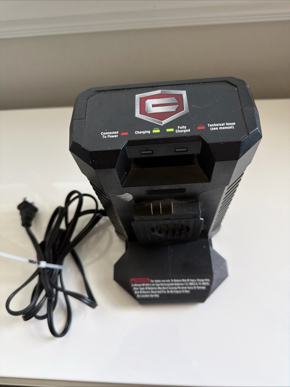 Craftsman Diehard 60V Max Lithium-Ion Battery Charger 60LFC01-ETL